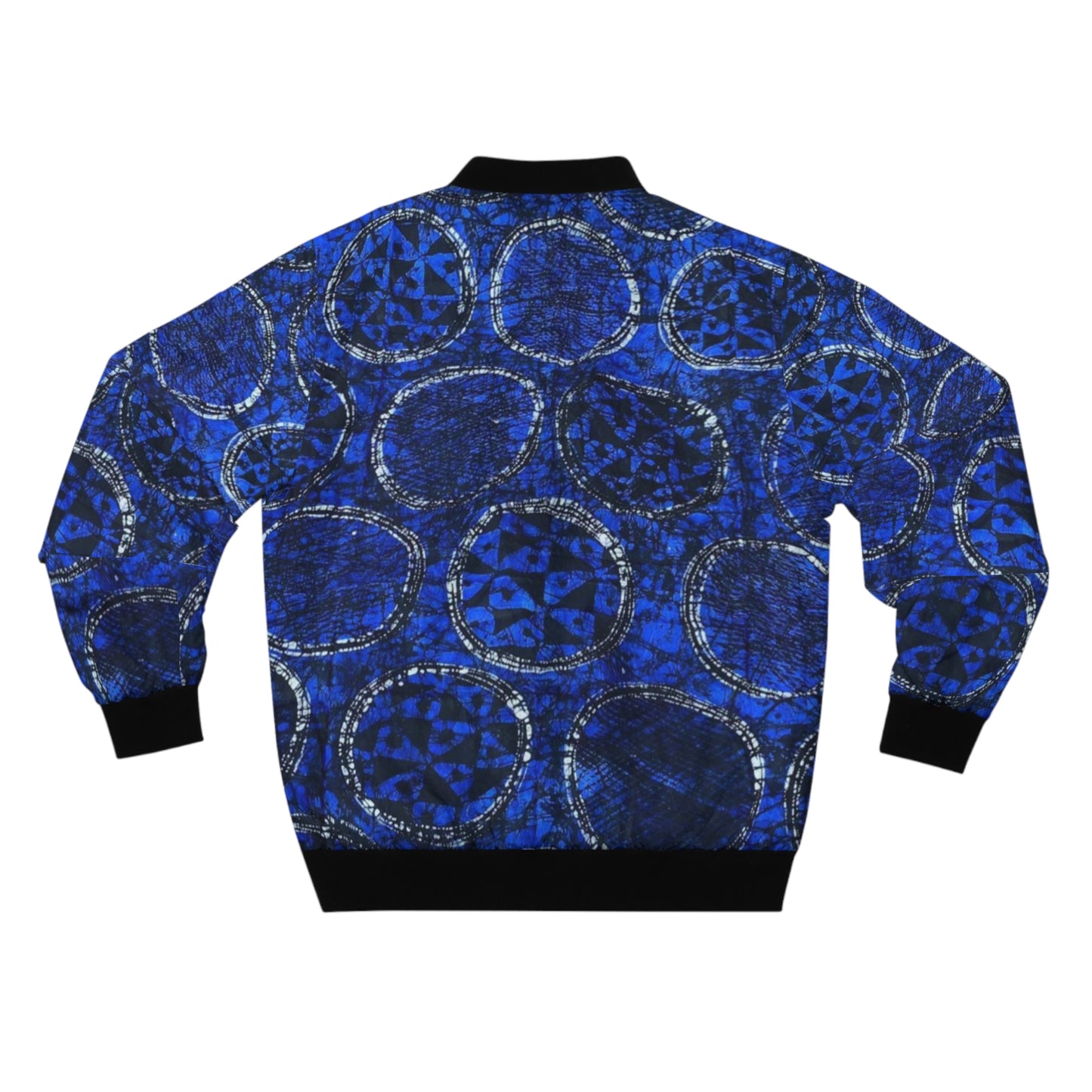 Batik Black Waya Men's Bomber Jacket