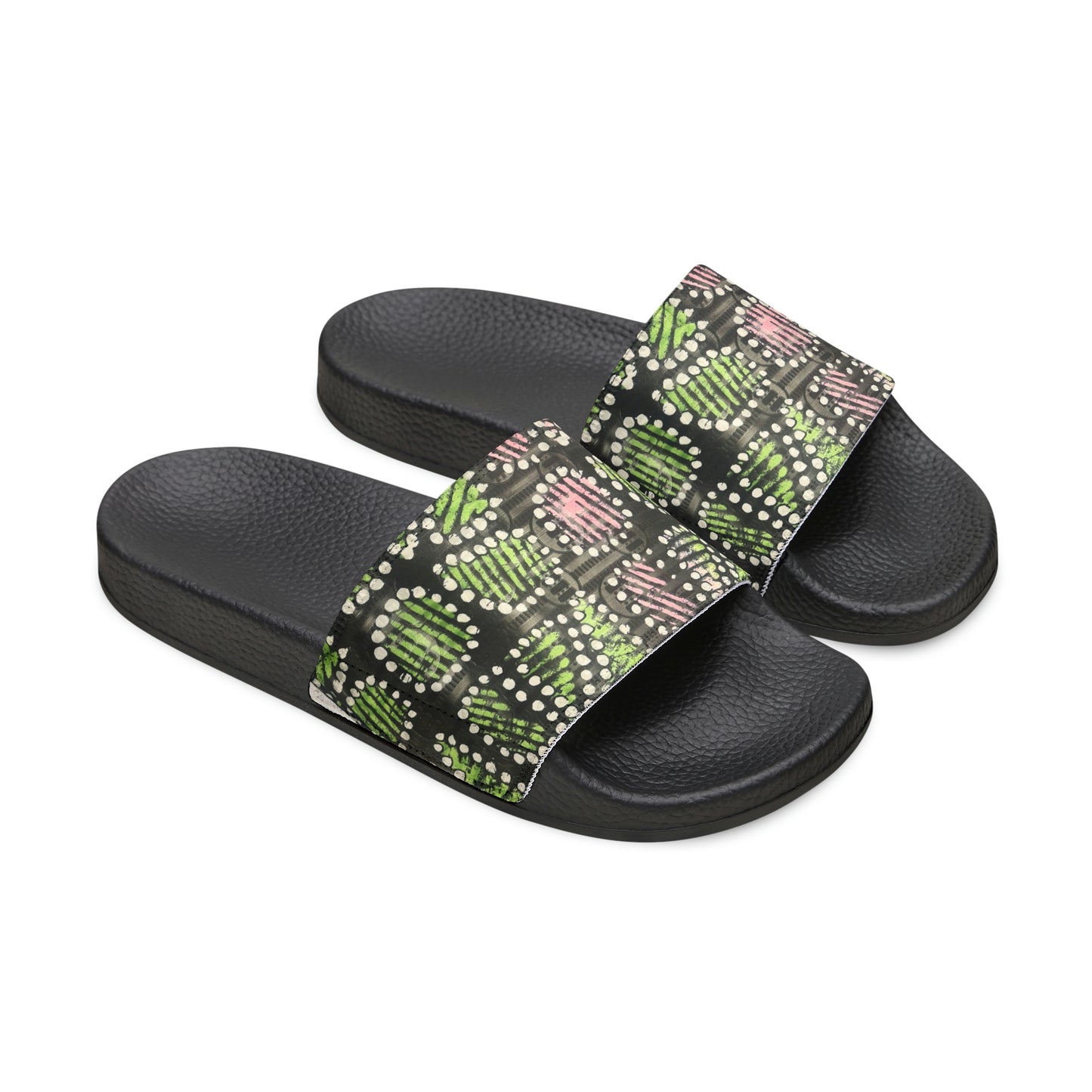 Batik Tie-Dye Dot Youth Removable-Strap Sandals