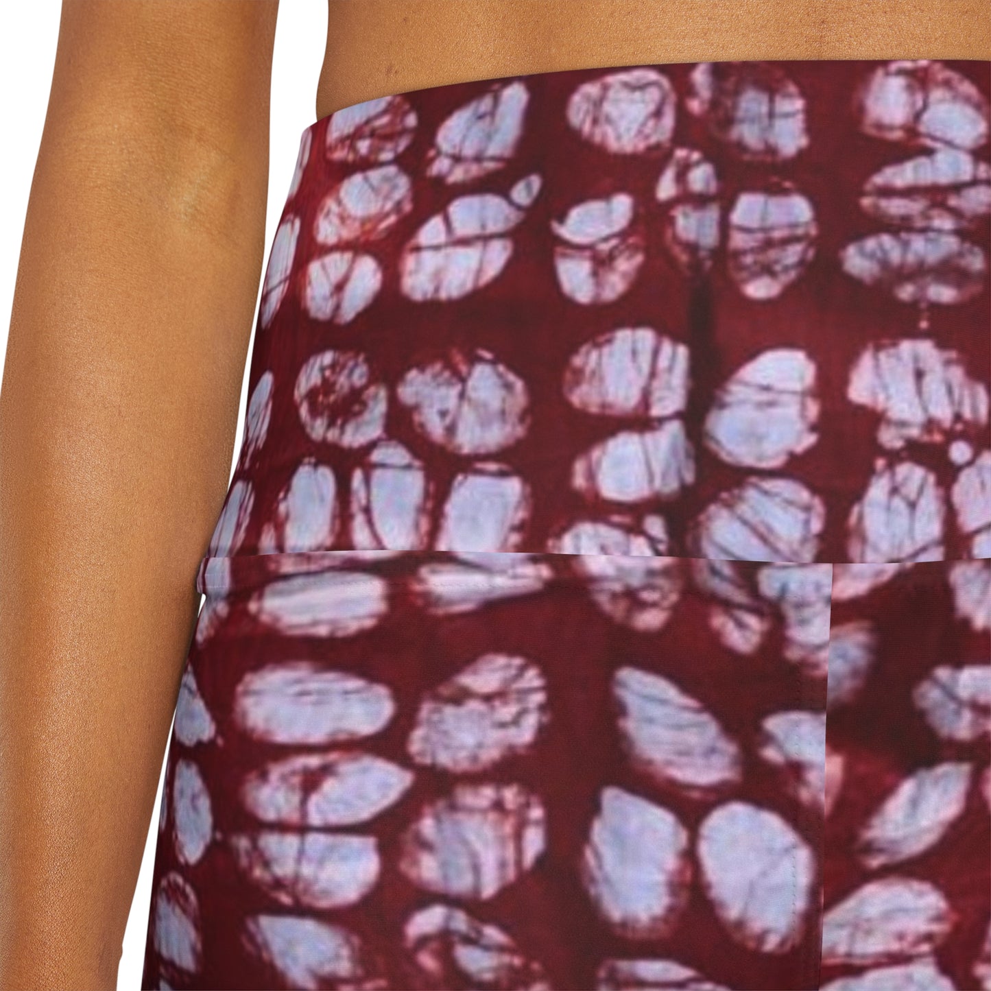 Batik Rodo High Waisted Yoga Shorts