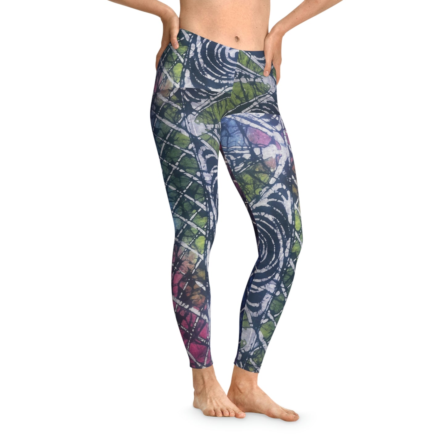 Let us go Batik Stretchy Leggings