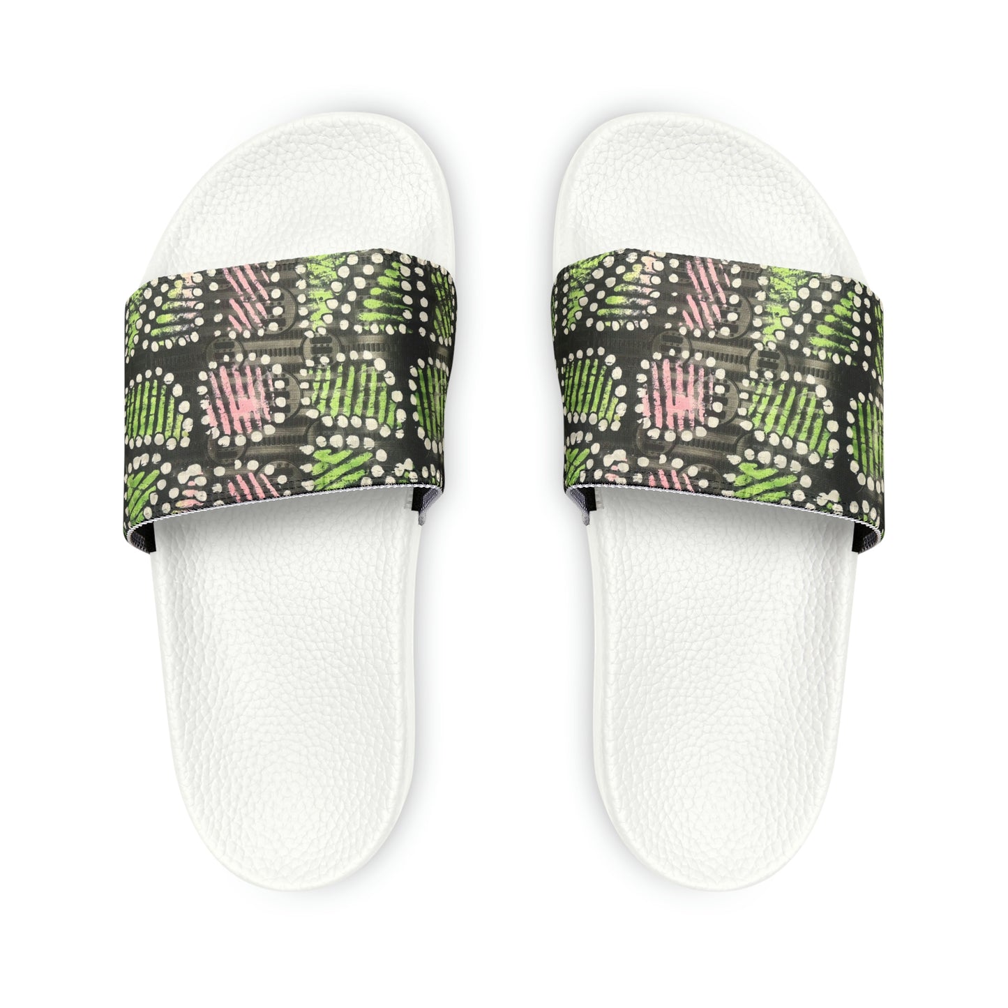 Batik Tie-Dye Dot Youth Removable-Strap Sandals