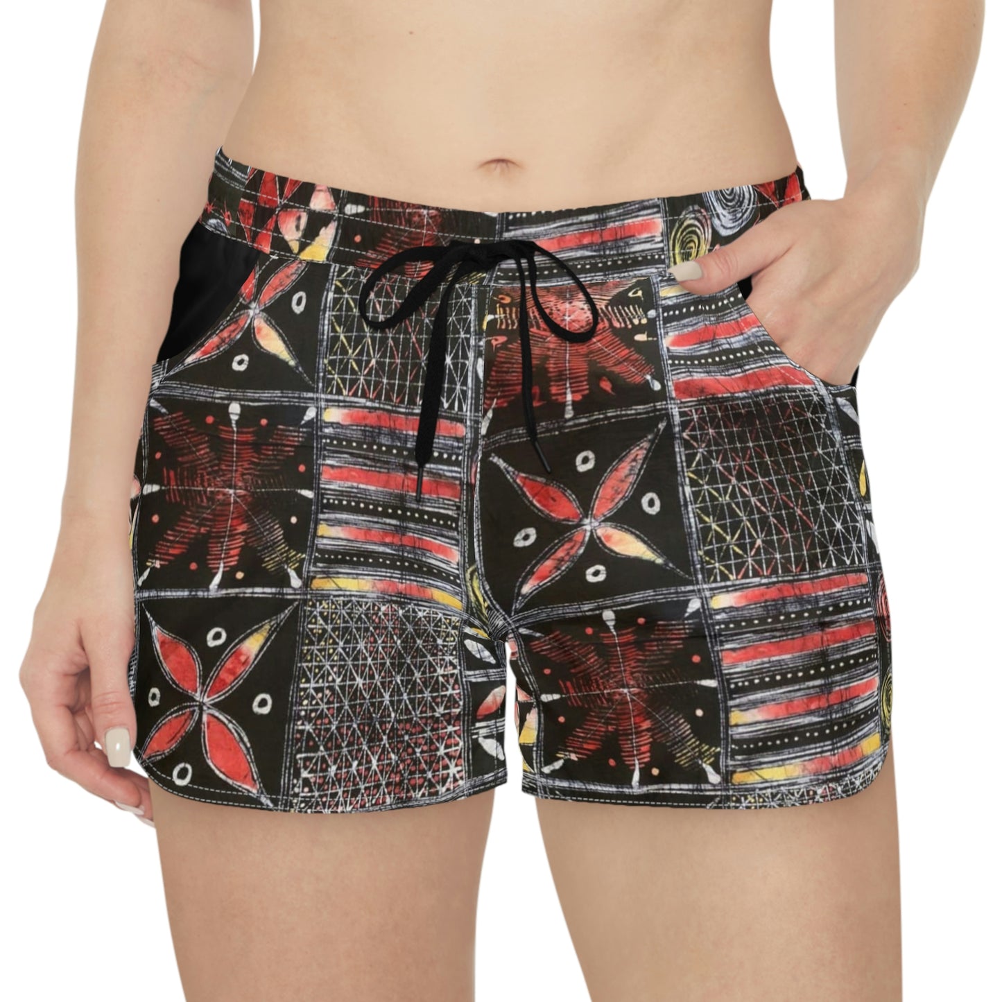 Batik 'Yoruba Waya' Women's Casual Shorts