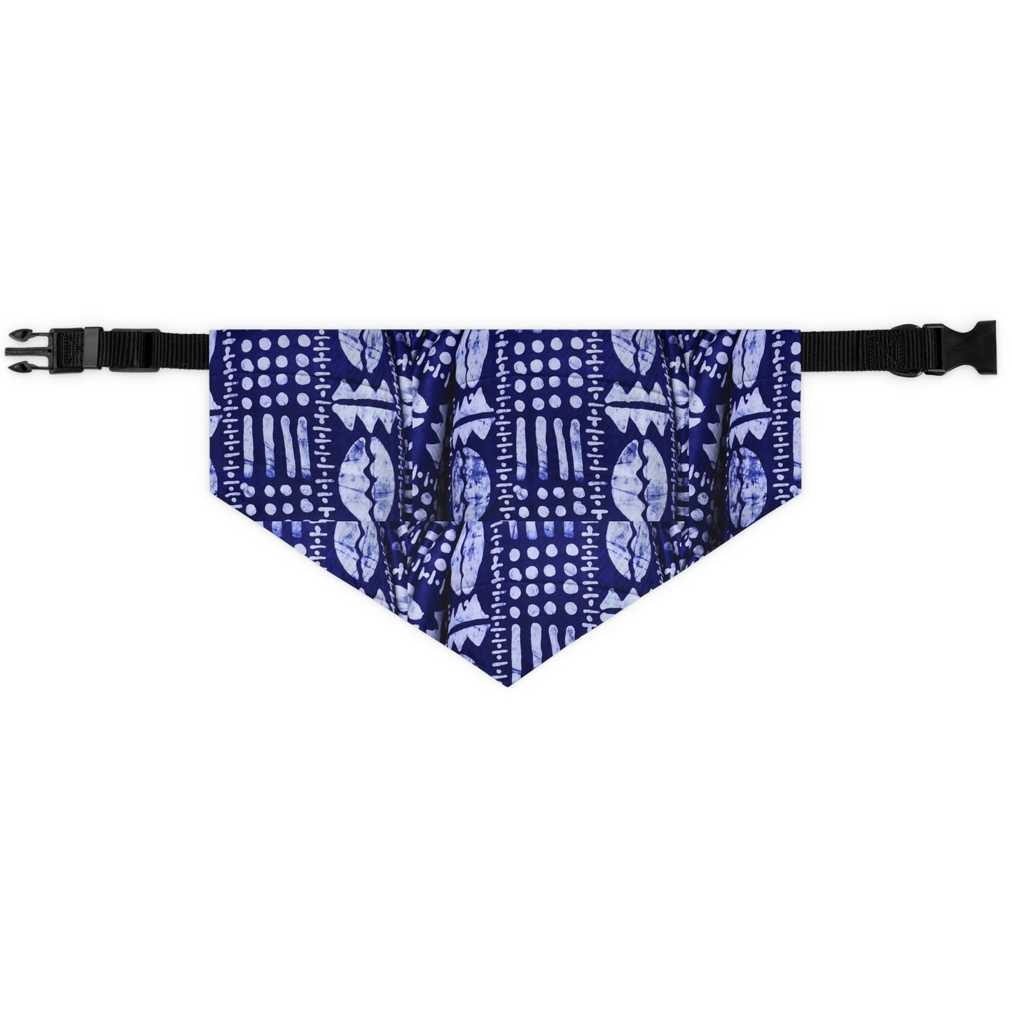 Cowrie Shell Tie Dye Pet Bandana Collar