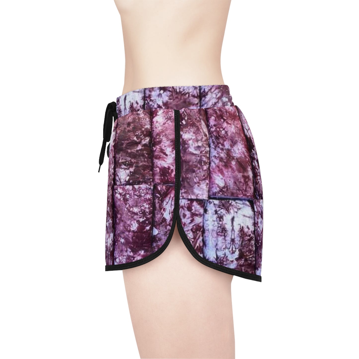 Tie Dye Arranged Women's Relaxed Shorts