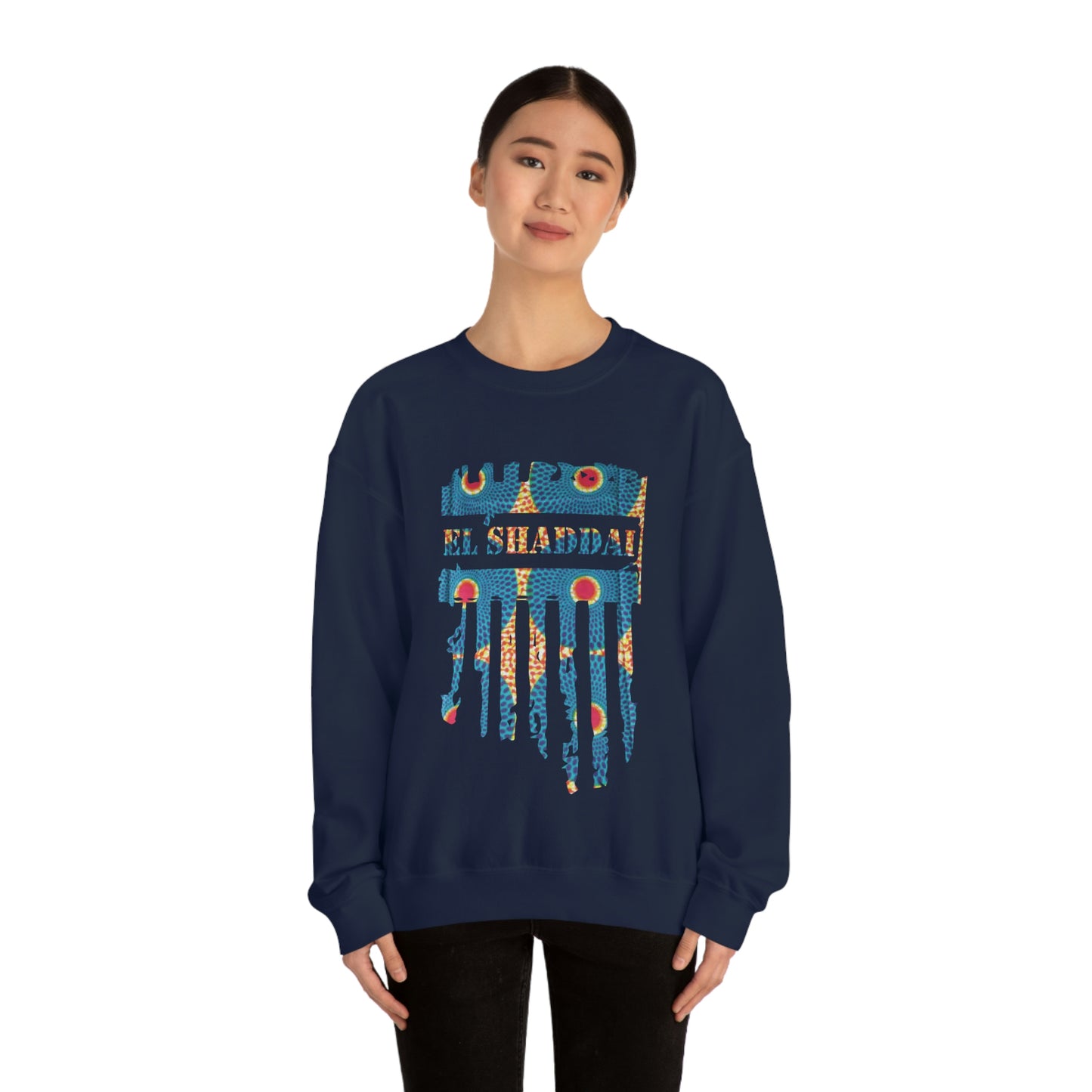 Unisex EL-SHADDAI Heavy Blend™ Crewneck Sweatshirt