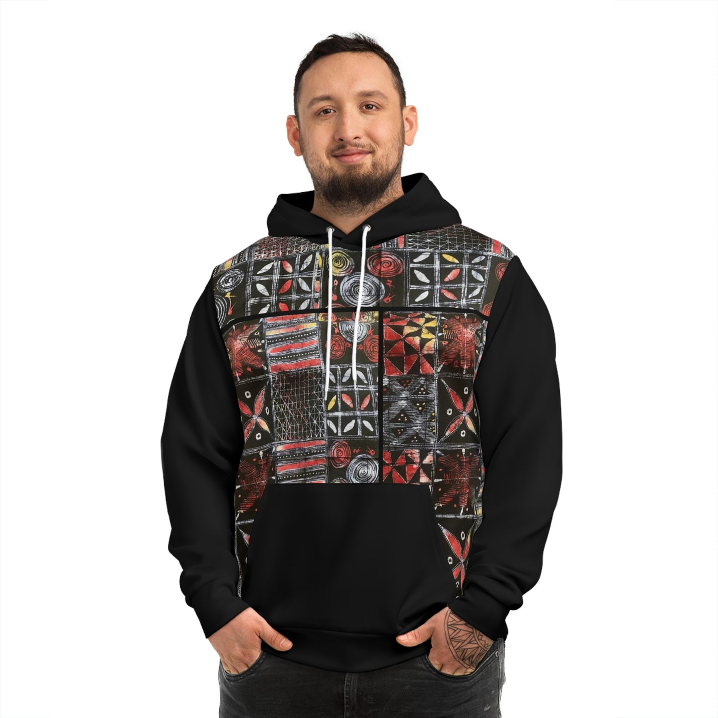 Yoruba Batik 'Waya' Fashion Hoodie