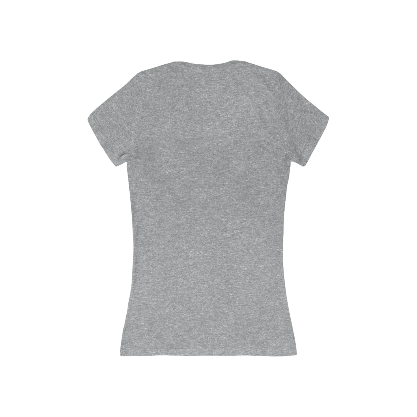 Women's EL-SHADDAI Jersey Short Sleeve Deep V-Neck Tee