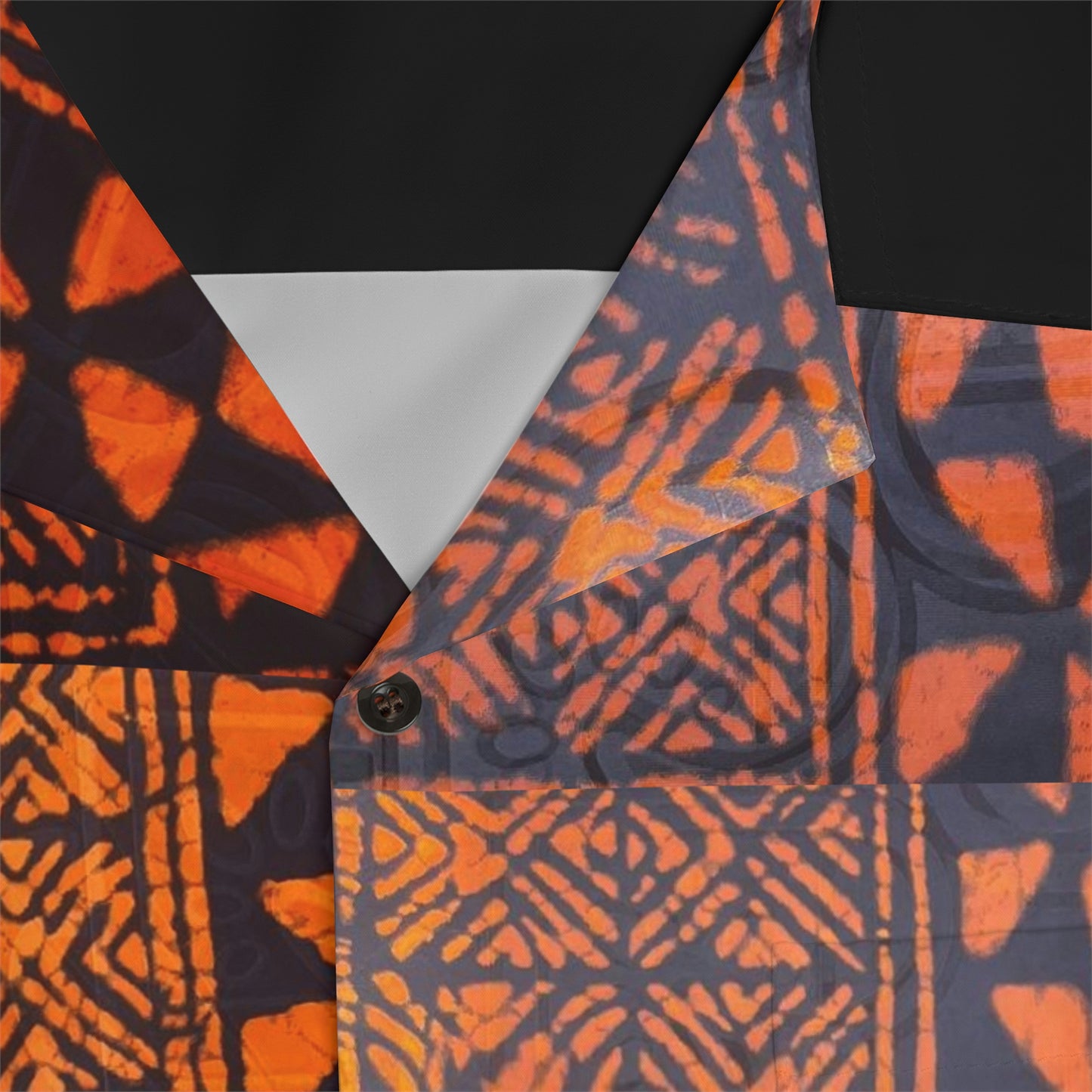 Batik Tie Dye 'Talking Drum' Men's Shirt
