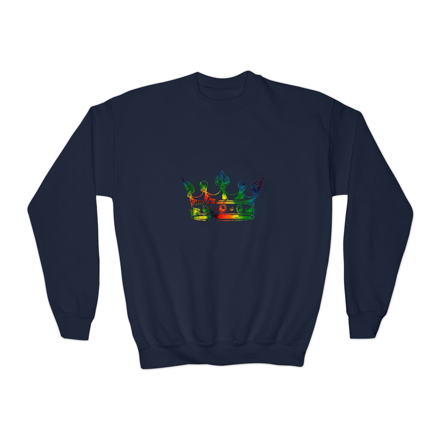 Crown Me Youth Crewneck Sweatshirt