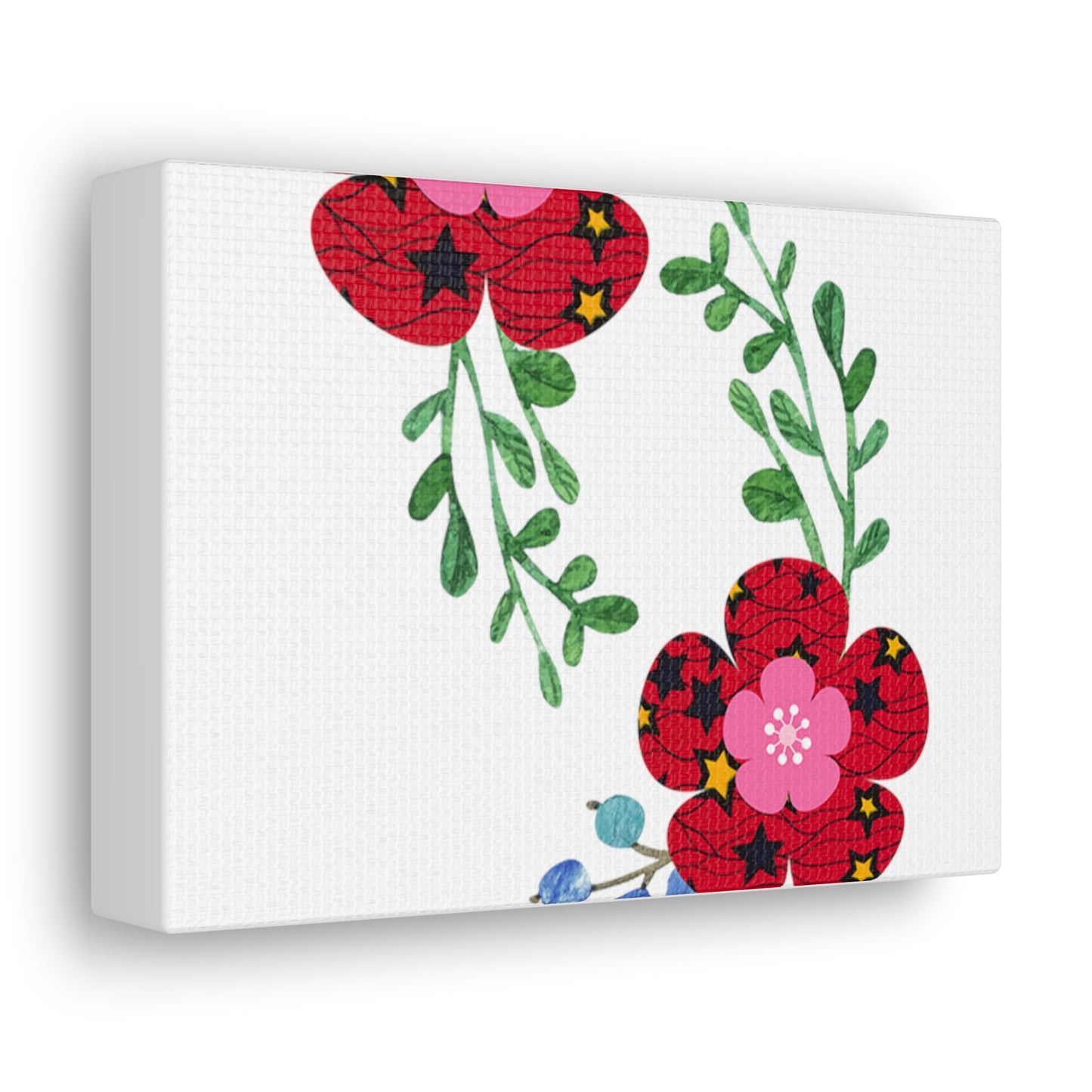 Fabric Petal Canvas Gallery Wraps