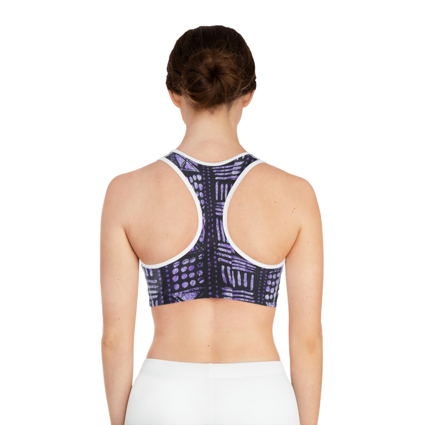 Batik Tribal Dots Sports Bra