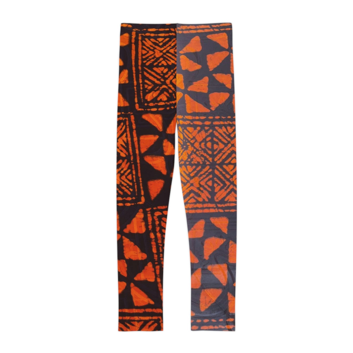 Batik Tie Dye 'Talking Drum Motif' leggings