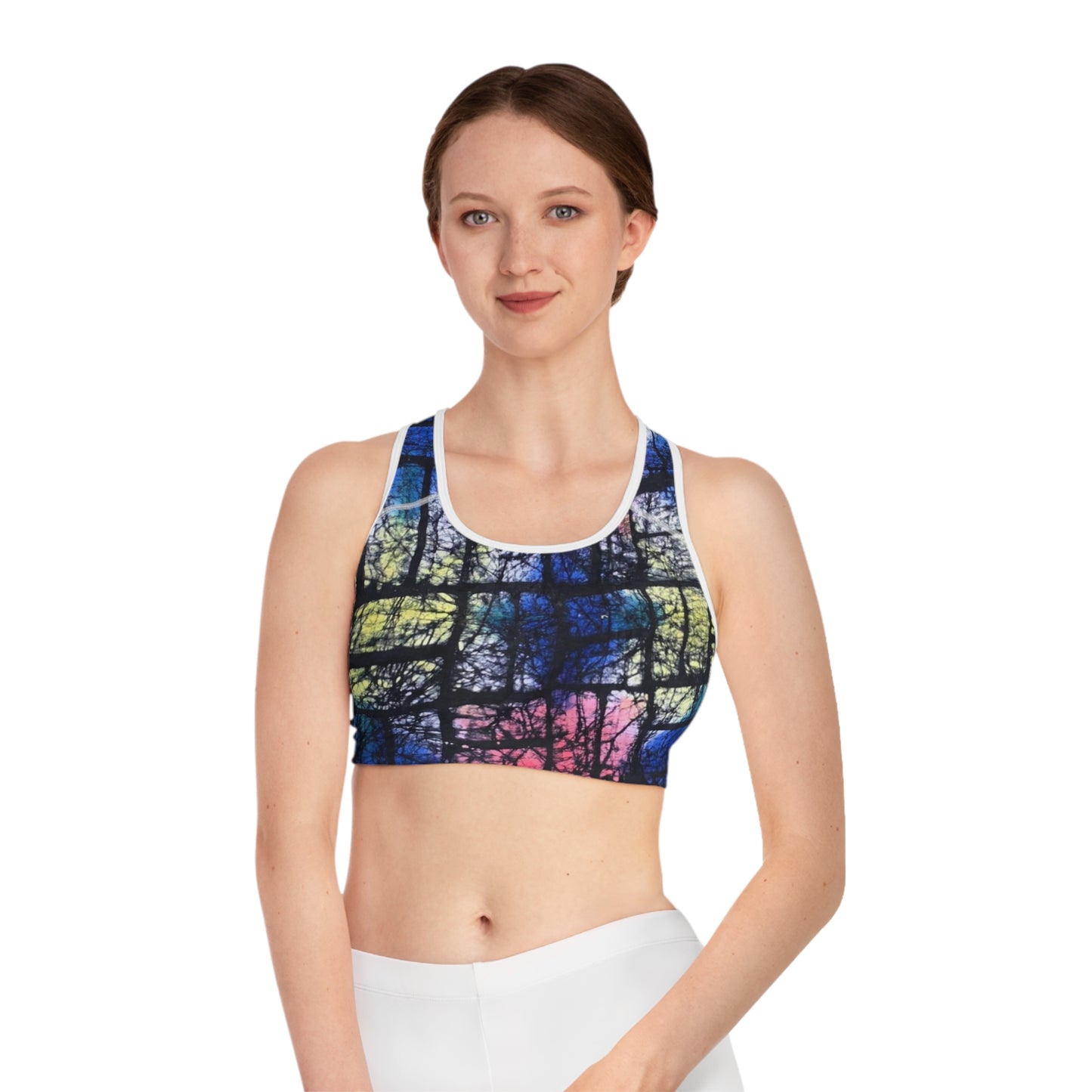 Batik Stamp Sports Bra