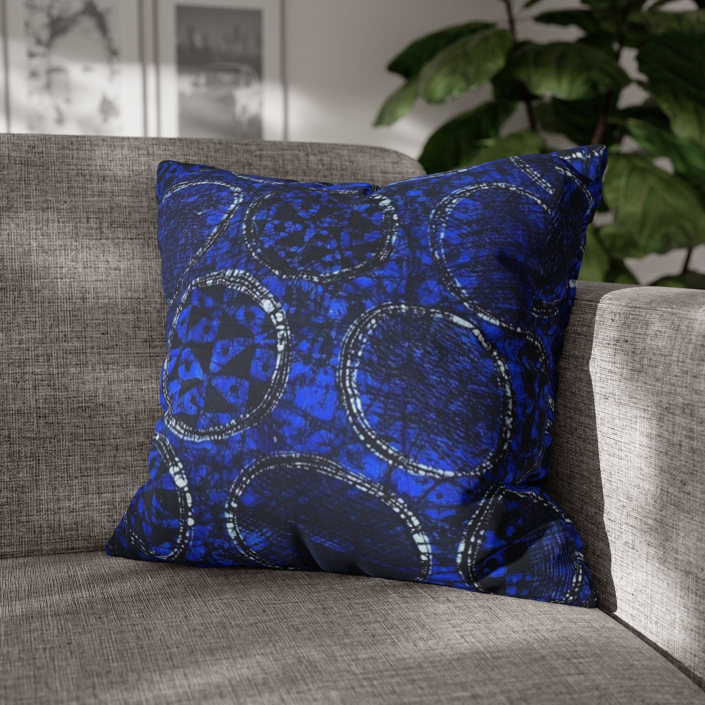 Batik Waya Spun Square Pillow Case