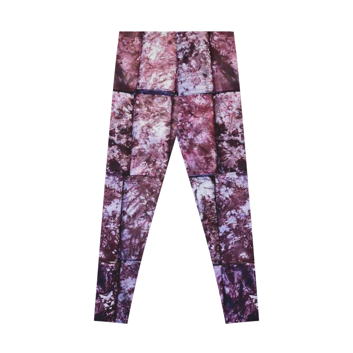 Tie Dye Arranged Stretchy Leggings