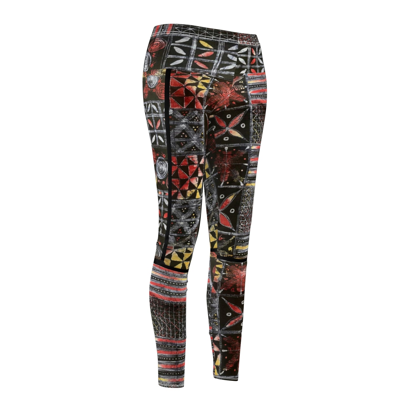 Yoruba 'Waya' Batik Tie Dye Women's Leggings