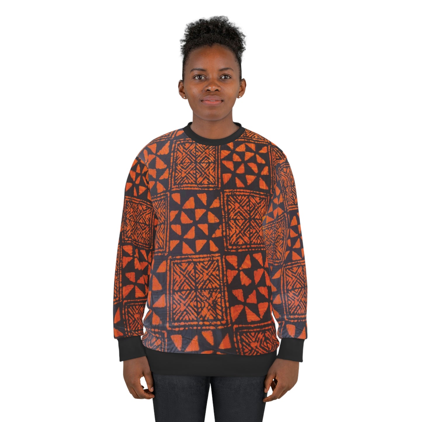 Batik Talking Drum' Unisex Sweatshirt