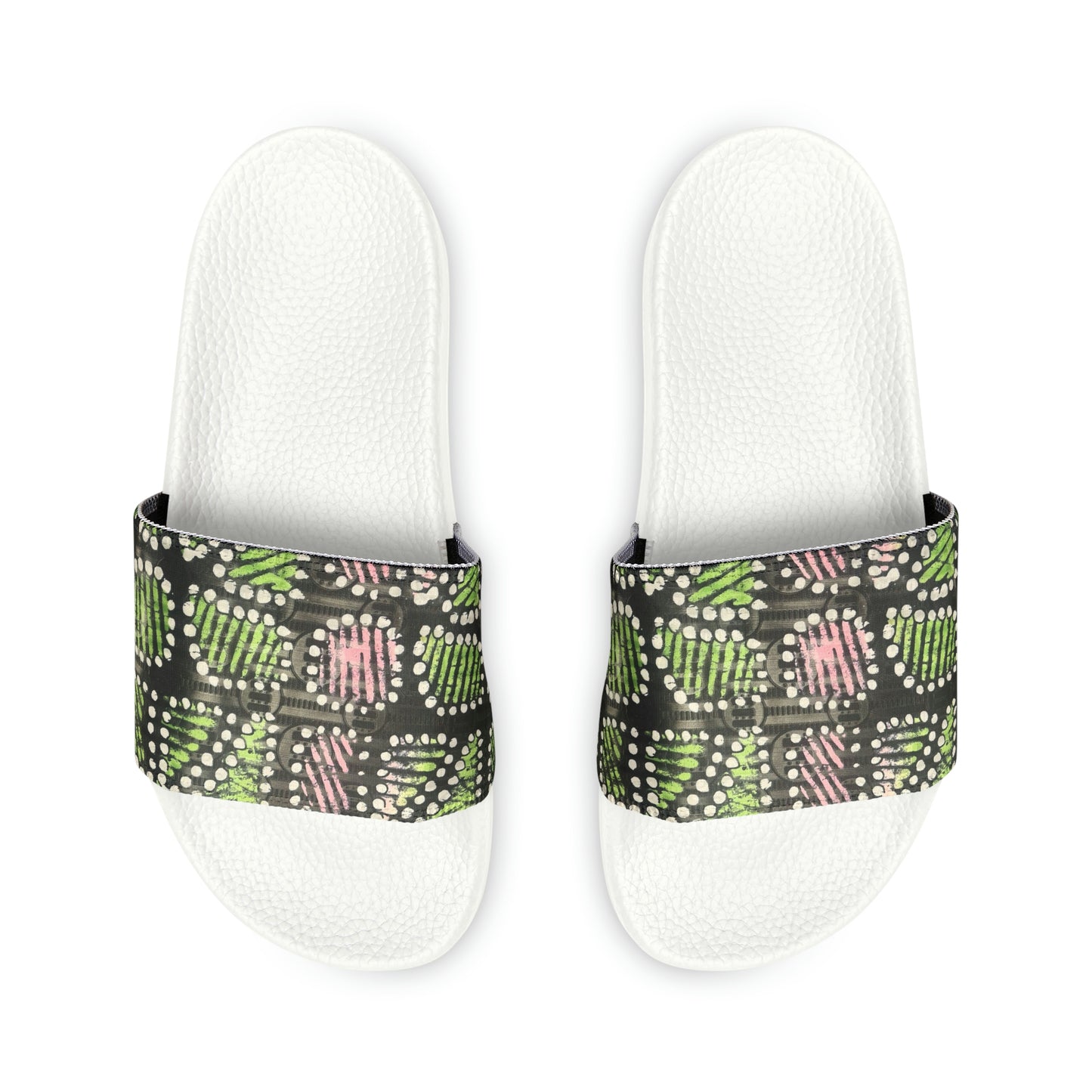 Batik Tie-Dye Dot Youth Removable-Strap Sandals