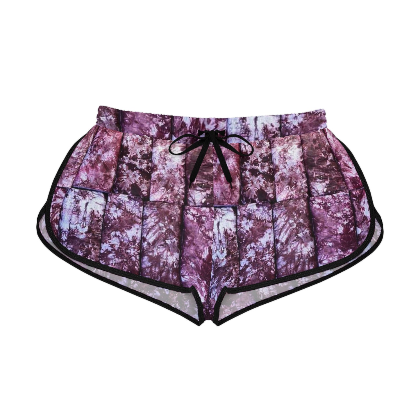 Tie Dye Arranged Women's Relaxed Shorts