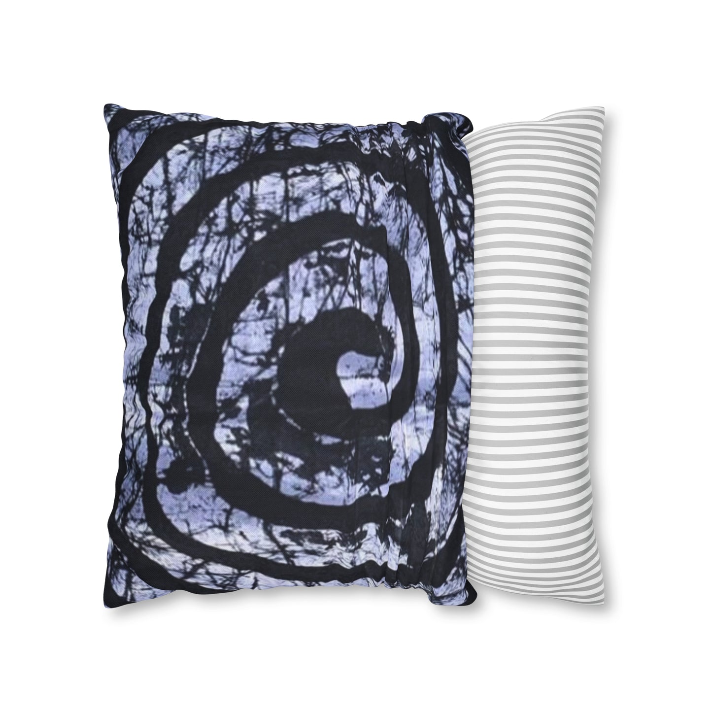 Batik Spiral Square Pillow Case