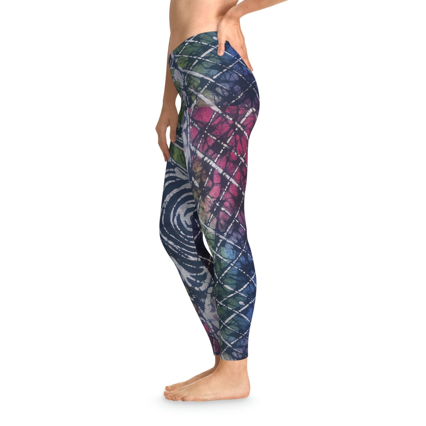 Let us go Batik Stretchy Leggings