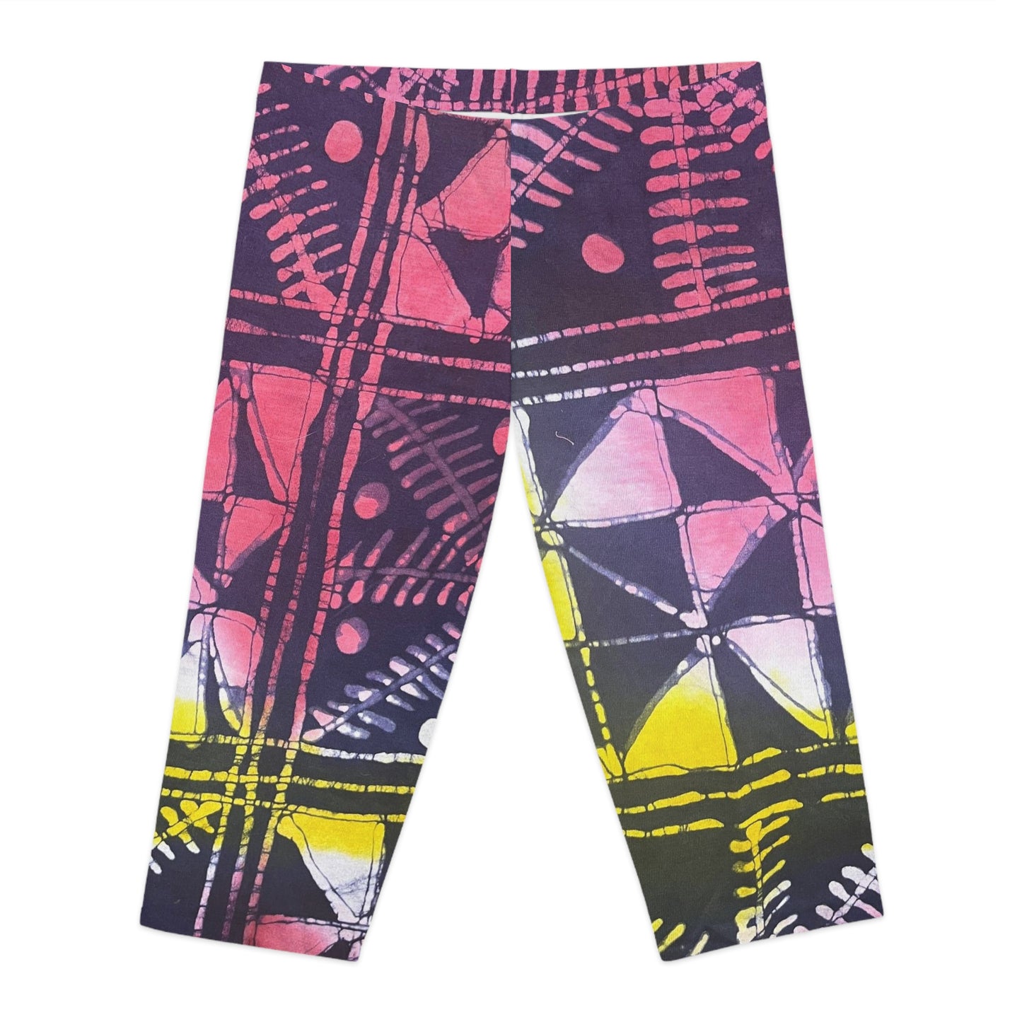 Batik Fan Women's Capri Leggings