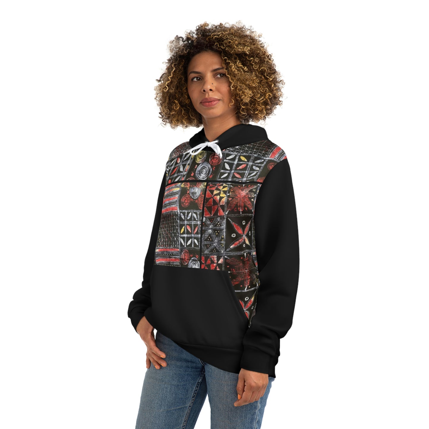 Yoruba Batik 'Waya' Fashion Hoodie